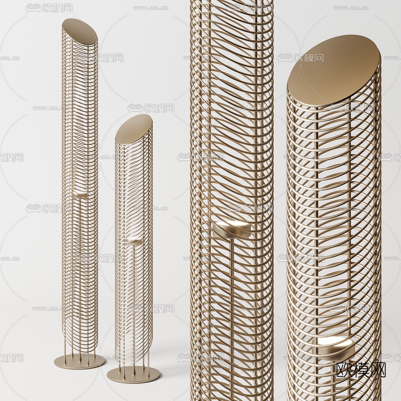Roche Bobois落地灯3d模型下载