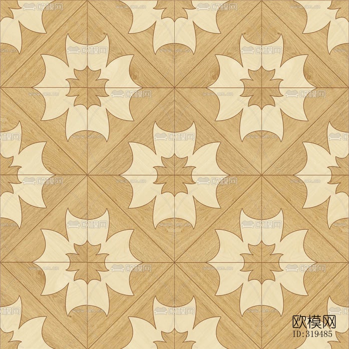 木地板拼花贴图下载（渲染图7）