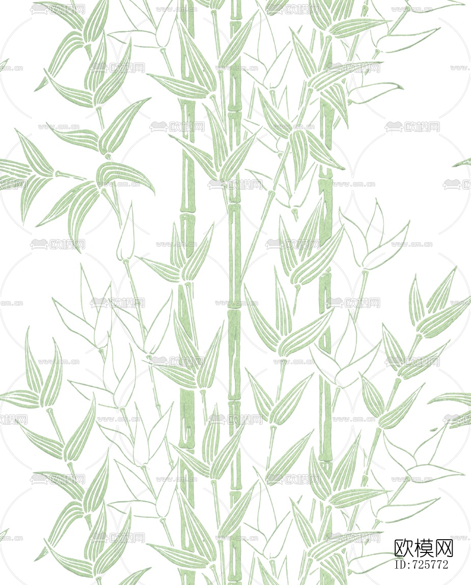 花纹墙纸壁纸贴图下载（渲染图7）