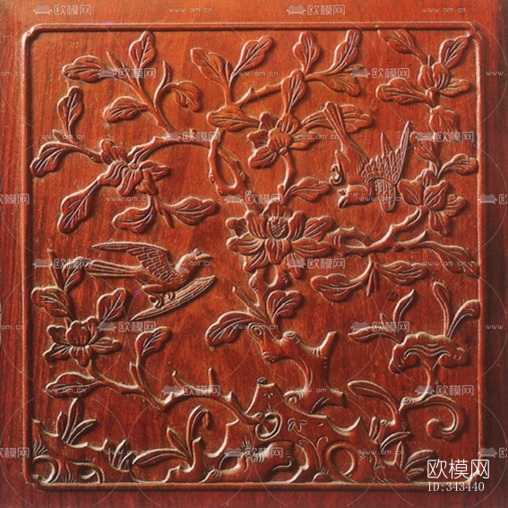 木雕花下载