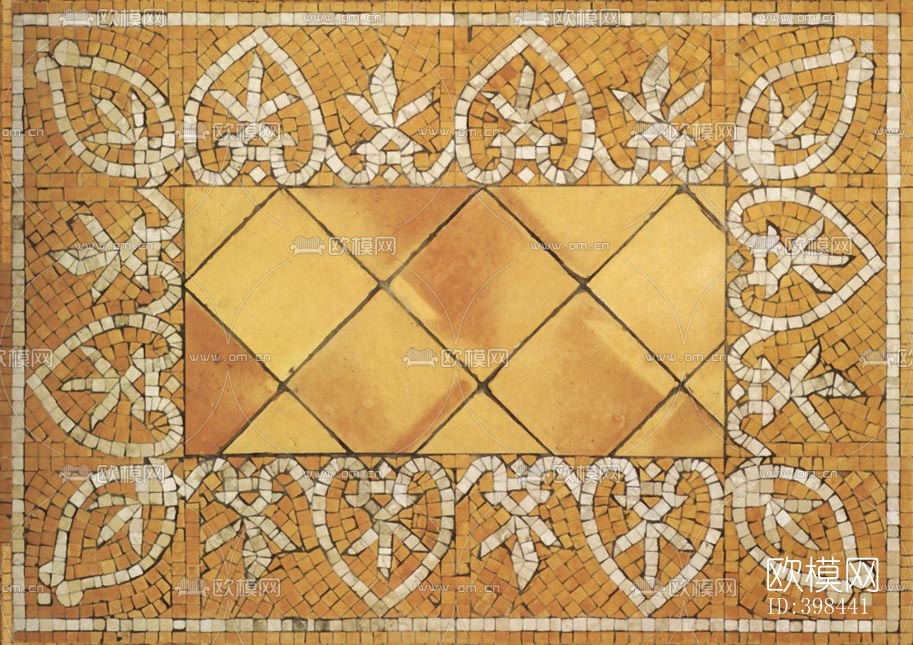 欧式瓷片拼花下载