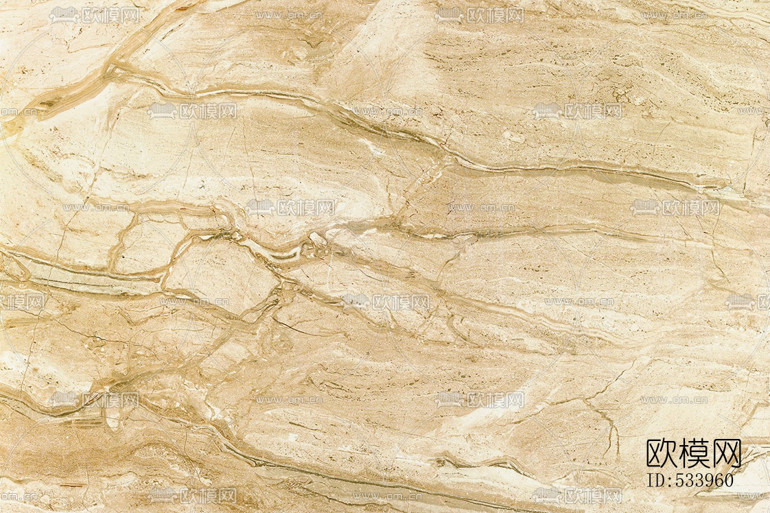简一大理石瓷砖之所罗门米黄系列下载（渲染图1）