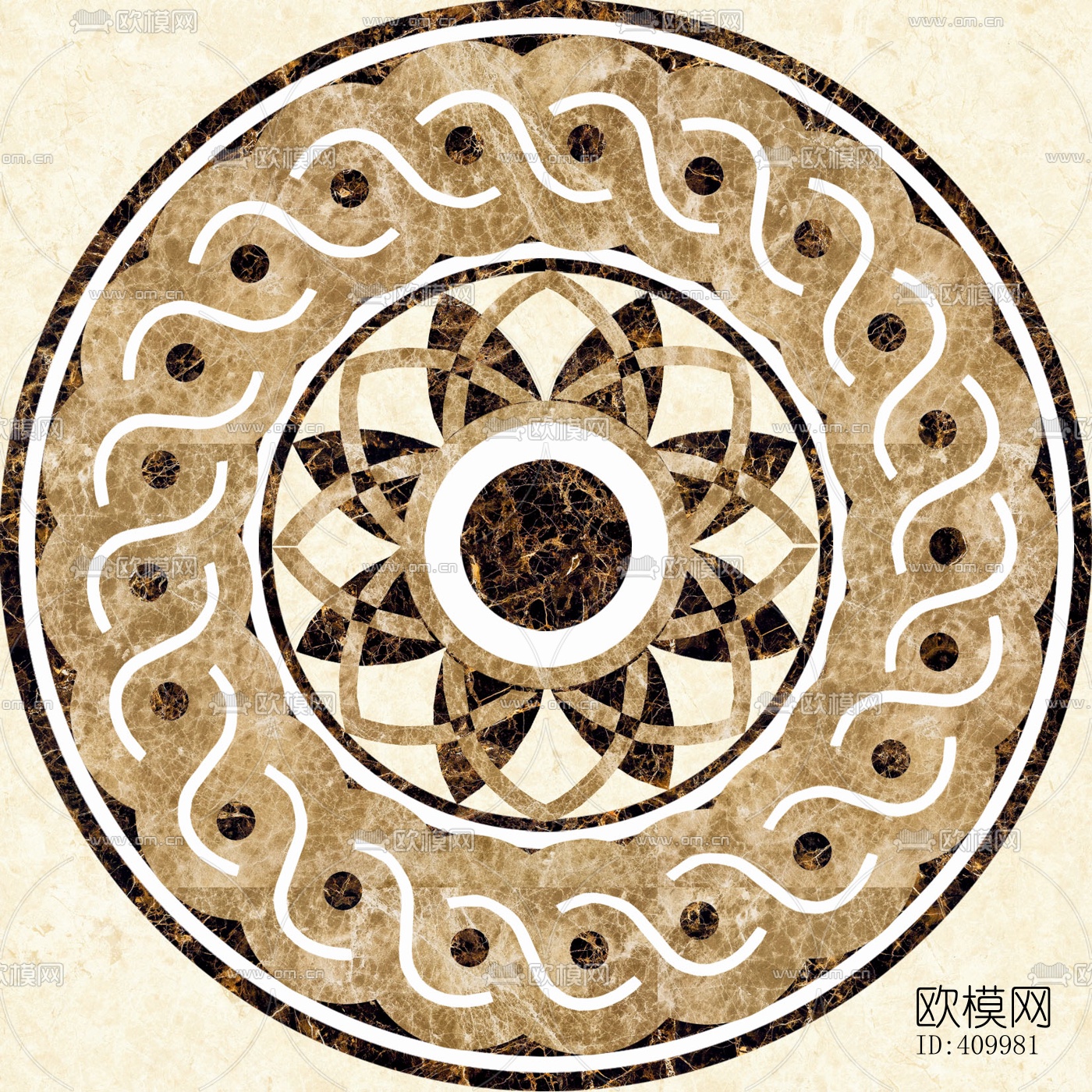 瓷砖拼花