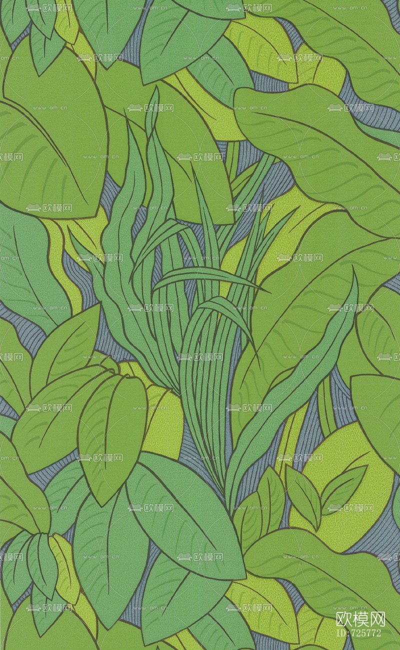 花纹墙纸壁纸贴图下载（渲染图28）