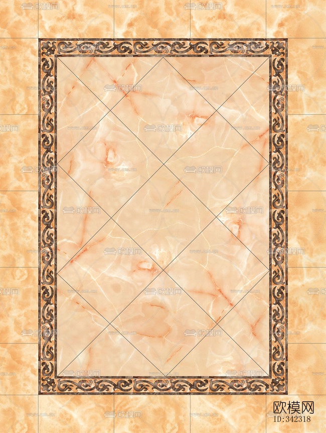 大理石拼花地砖下载
