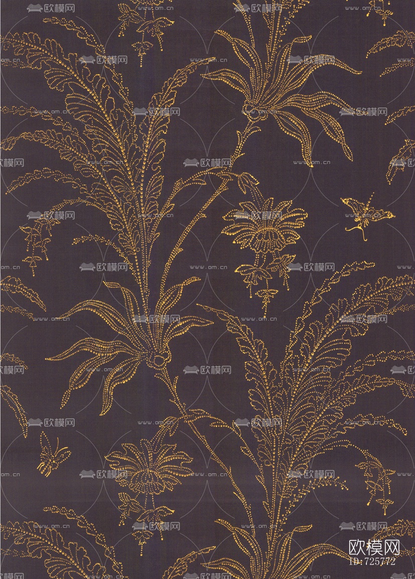 花纹墙纸壁纸贴图下载（渲染图50）