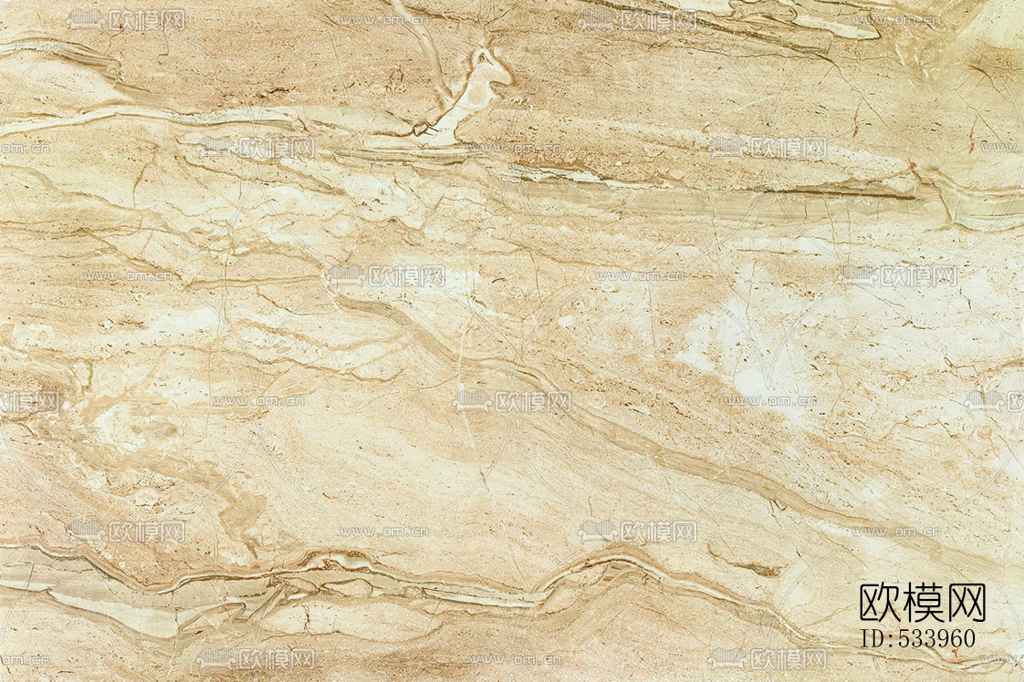 简一大理石瓷砖之所罗门米黄系列下载（渲染图5）