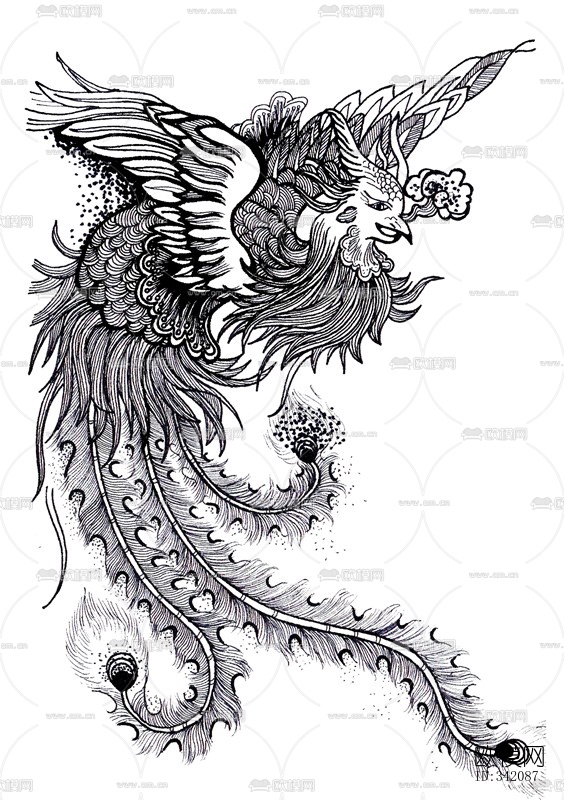 黑白装饰画下载