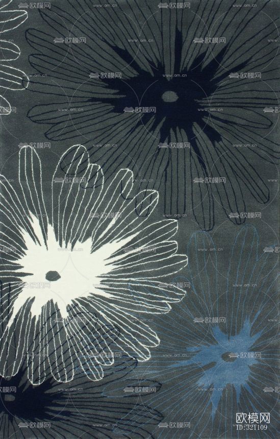 现代地毯合集下载（渲染图131）