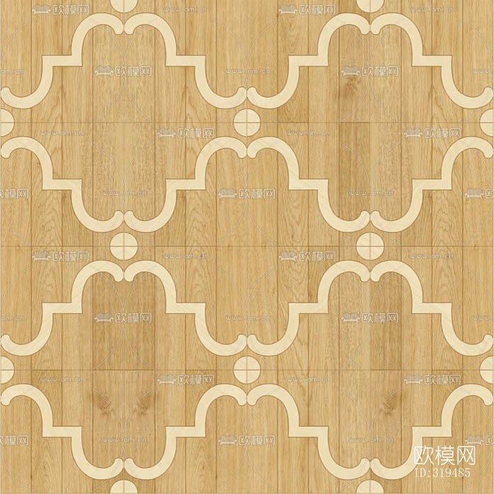 木地板拼花贴图下载（渲染图4）