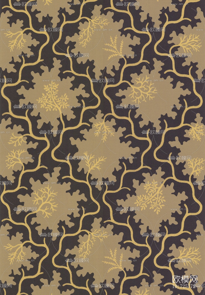 花纹墙纸壁纸贴图下载（渲染图31）