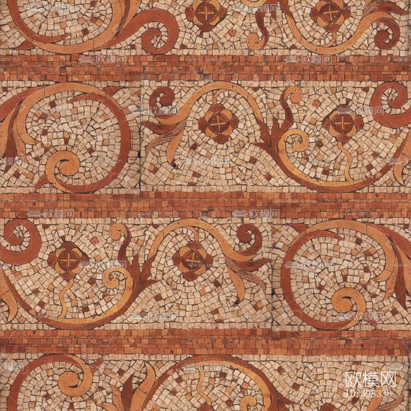 欧式瓷片拼花下载