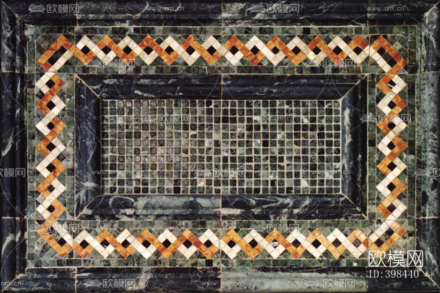 欧式瓷片拼花下载