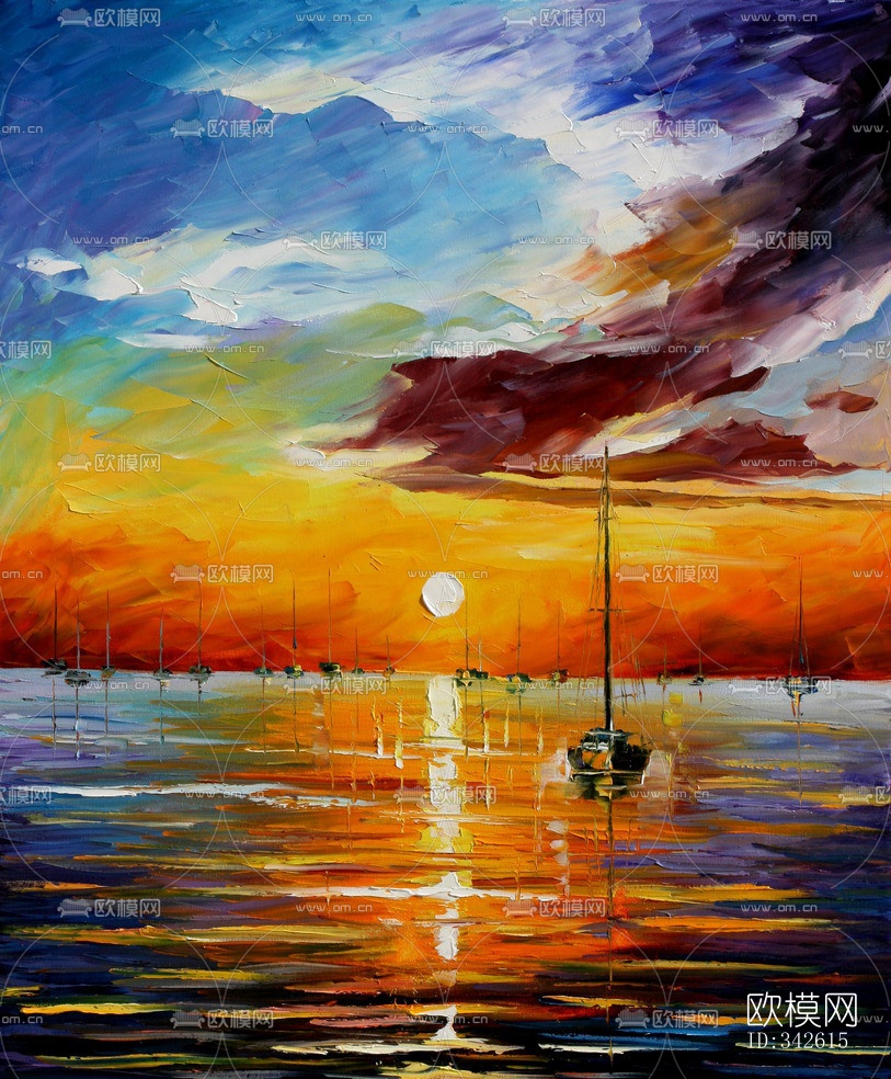 油画