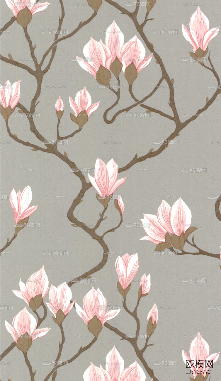 花纹墙纸壁纸贴图下载（渲染图18）