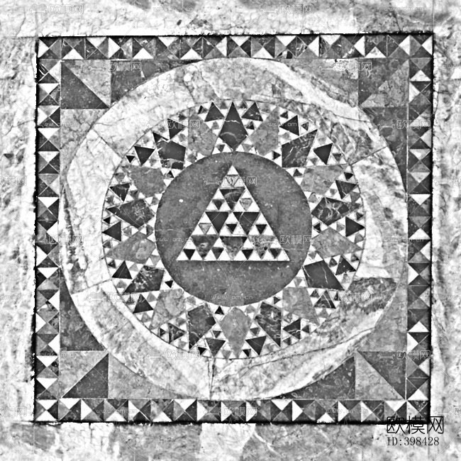 欧式瓷片拼花下载