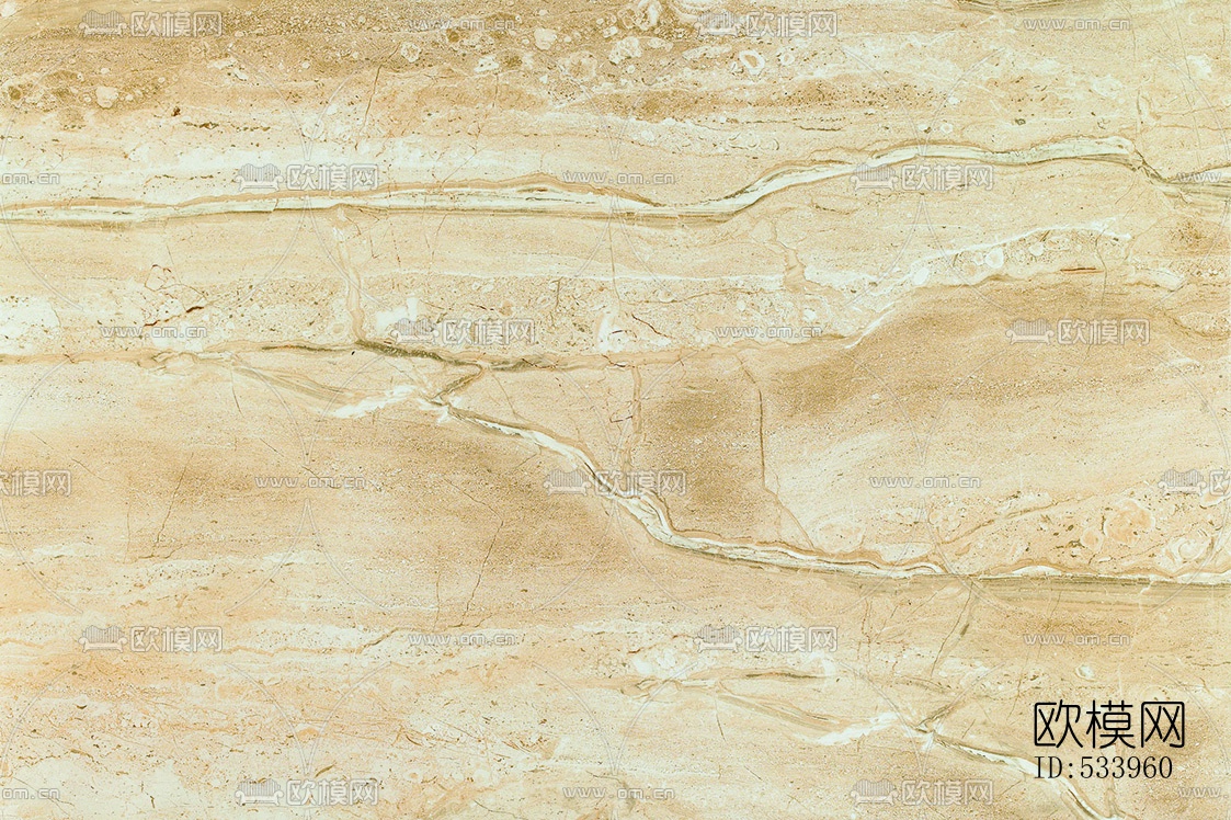 简一大理石瓷砖之所罗门米黄系列下载（渲染图3）