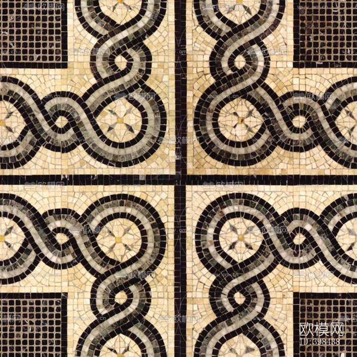 欧式瓷片拼花下载