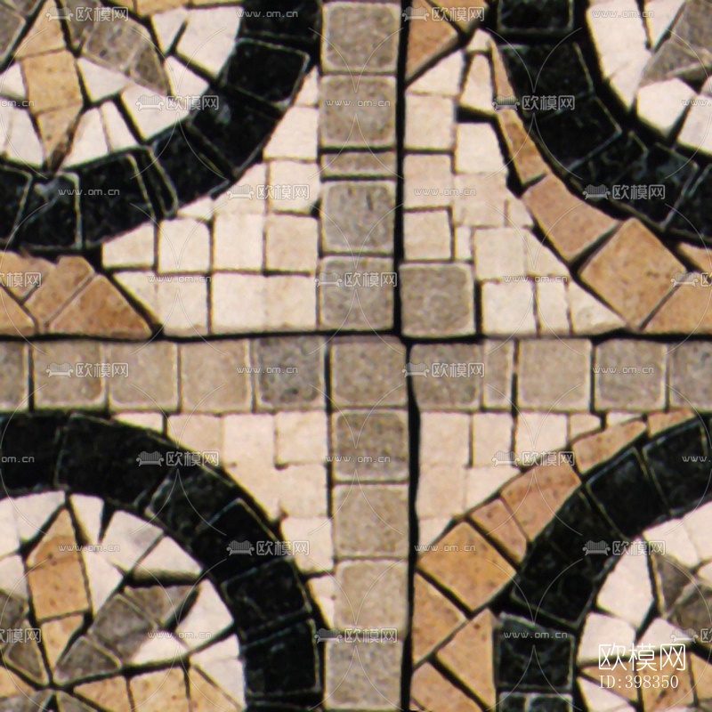 欧式瓷片拼花下载