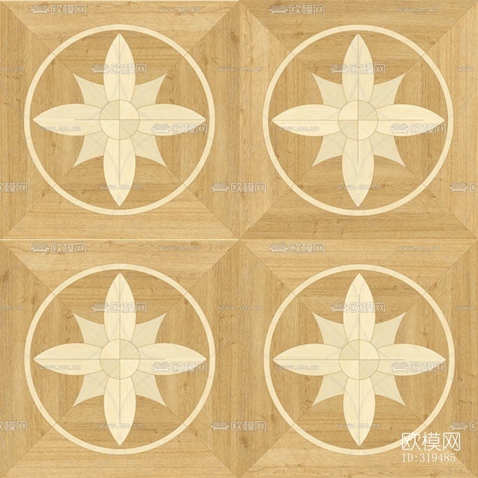 木地板拼花贴图下载（渲染图1）