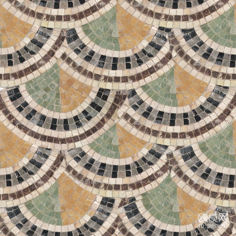 欧式瓷片拼花下载