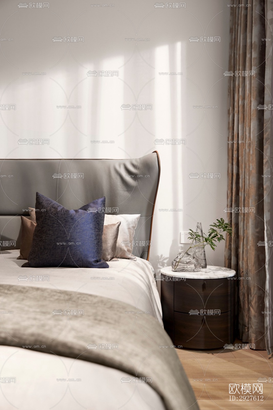 现代复式效果图下载（渲染图6）