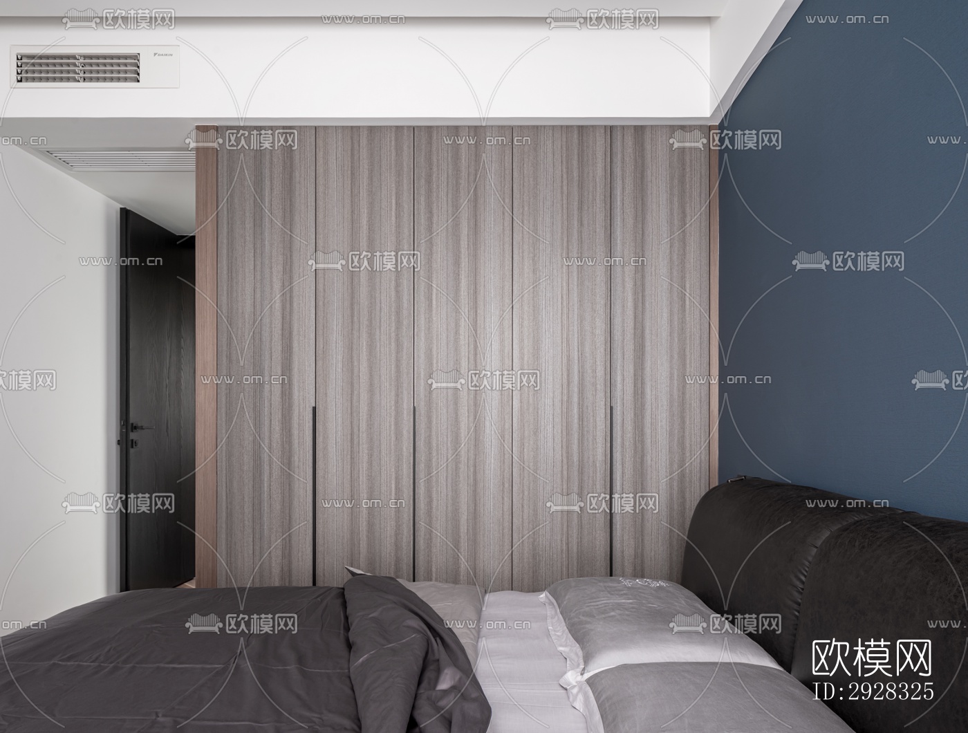 现代平层效果图下载（渲染图16）