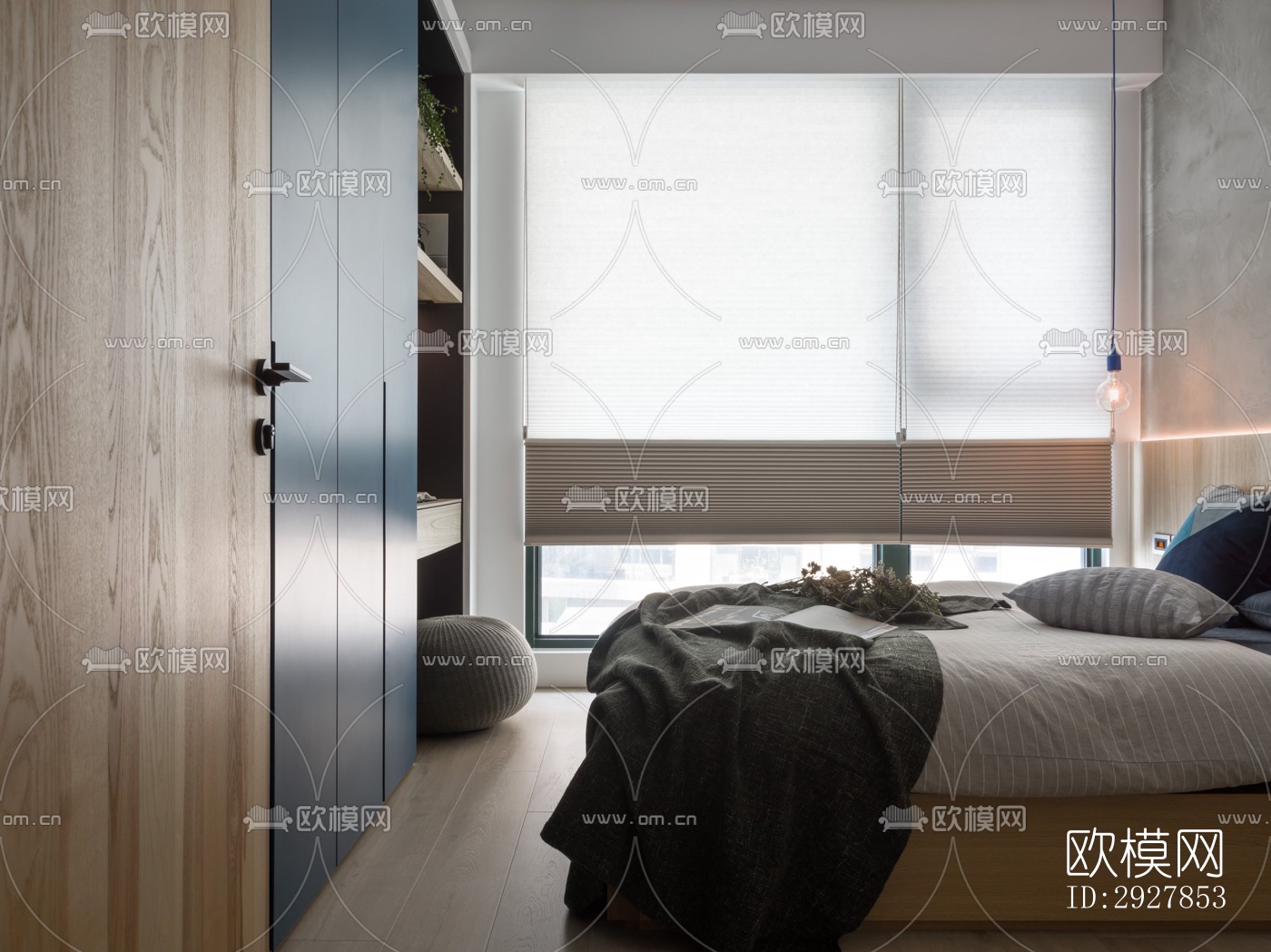 北欧公寓效果图下载（渲染图6）