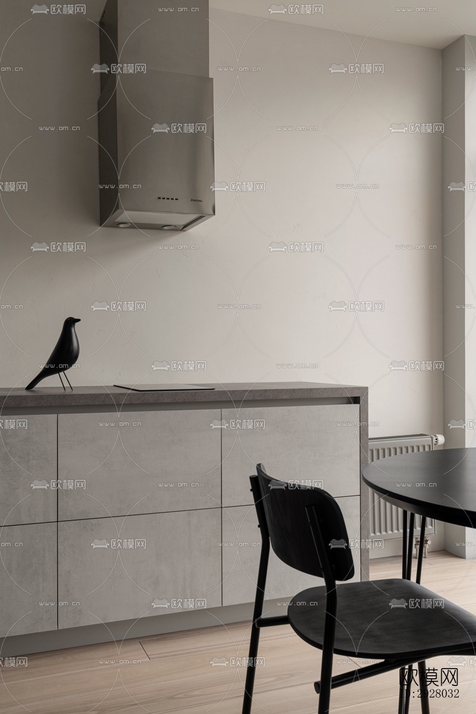 现代公寓效果图下载（渲染图10）