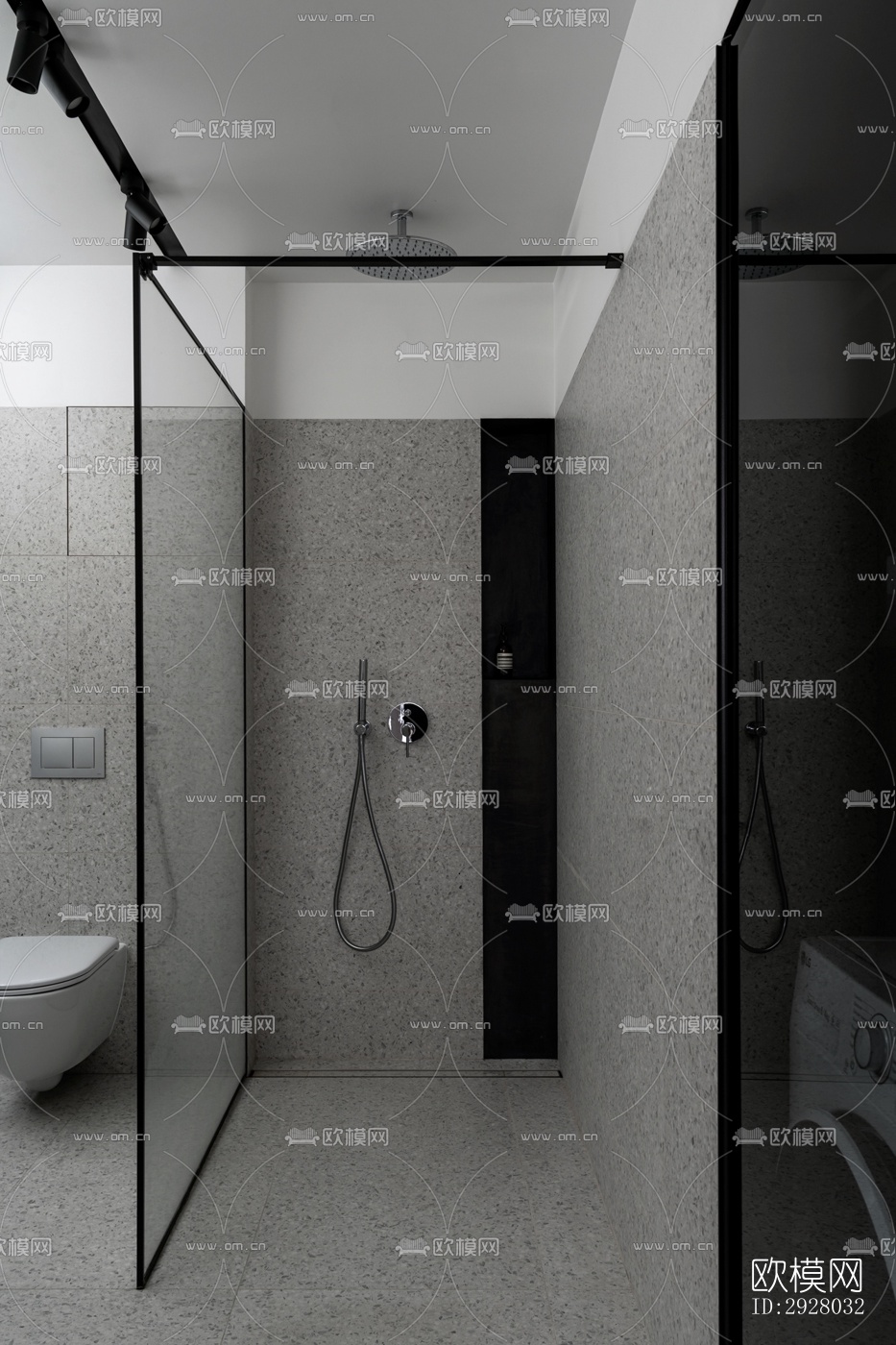 现代公寓效果图下载（渲染图4）