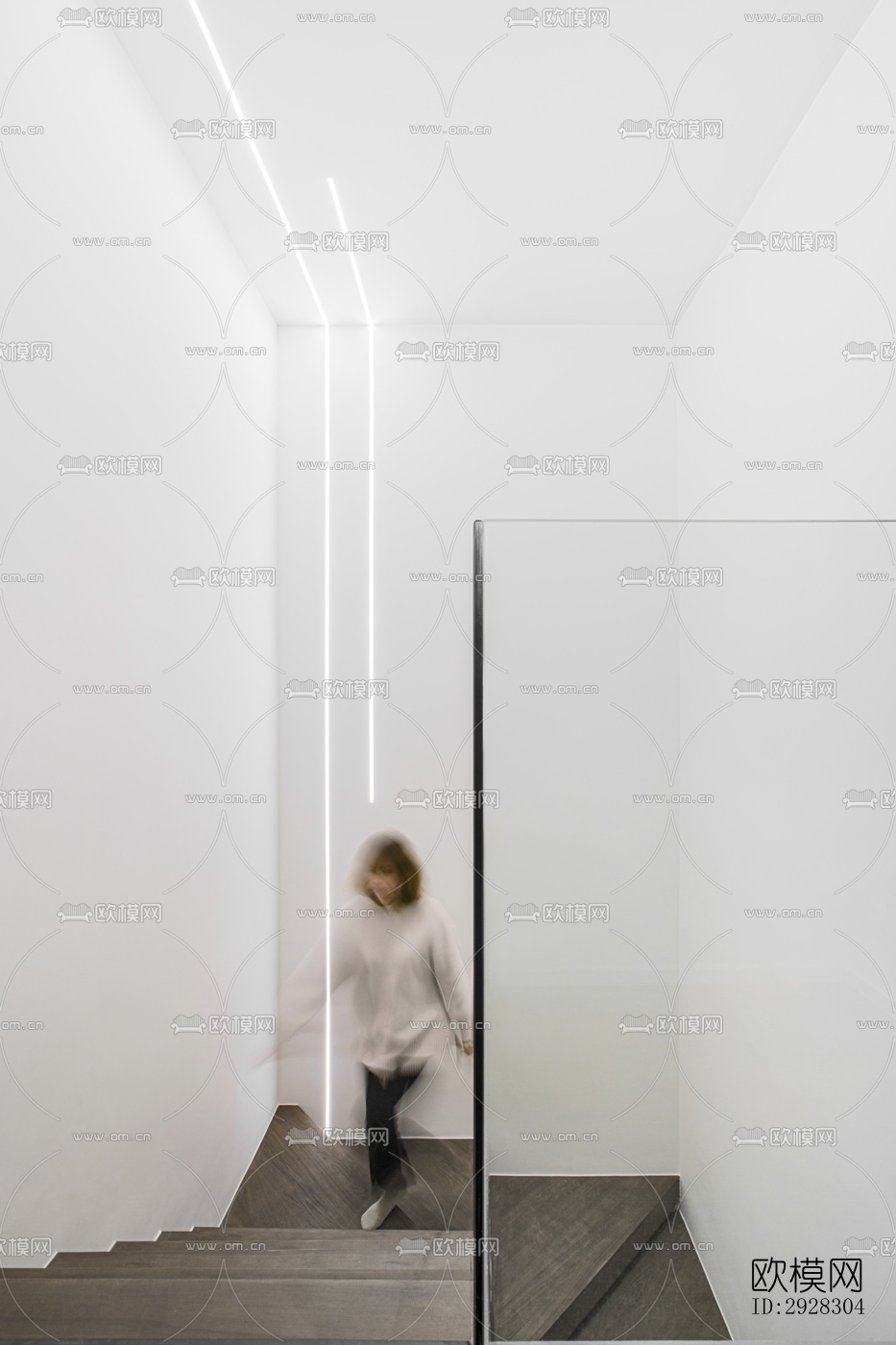 现代平层效果图下载（渲染图19）