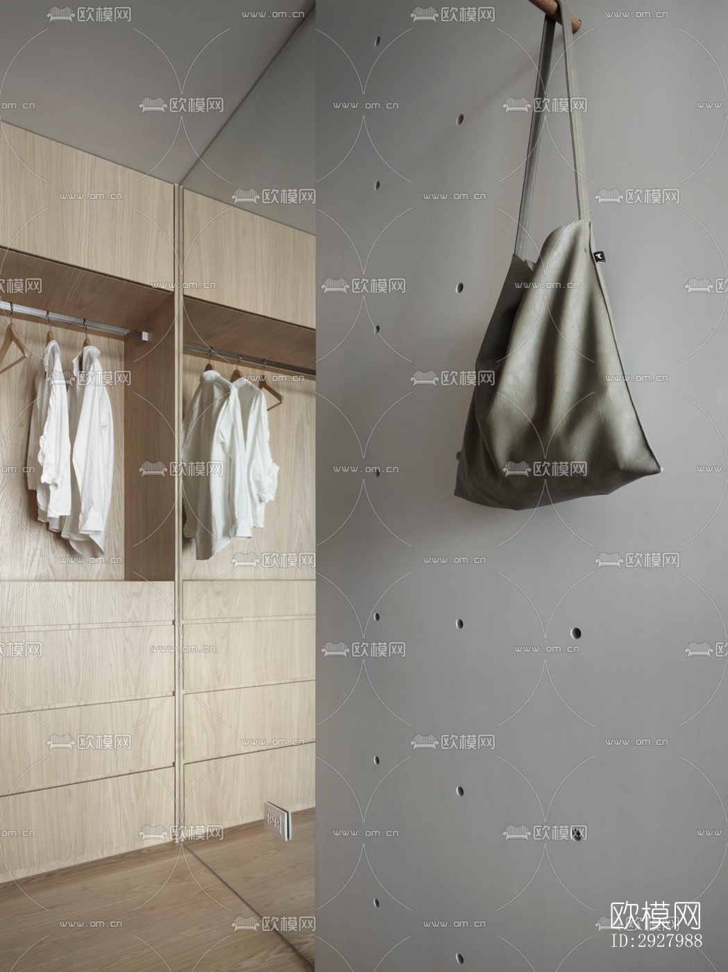 现代公寓效果图下载（渲染图8）