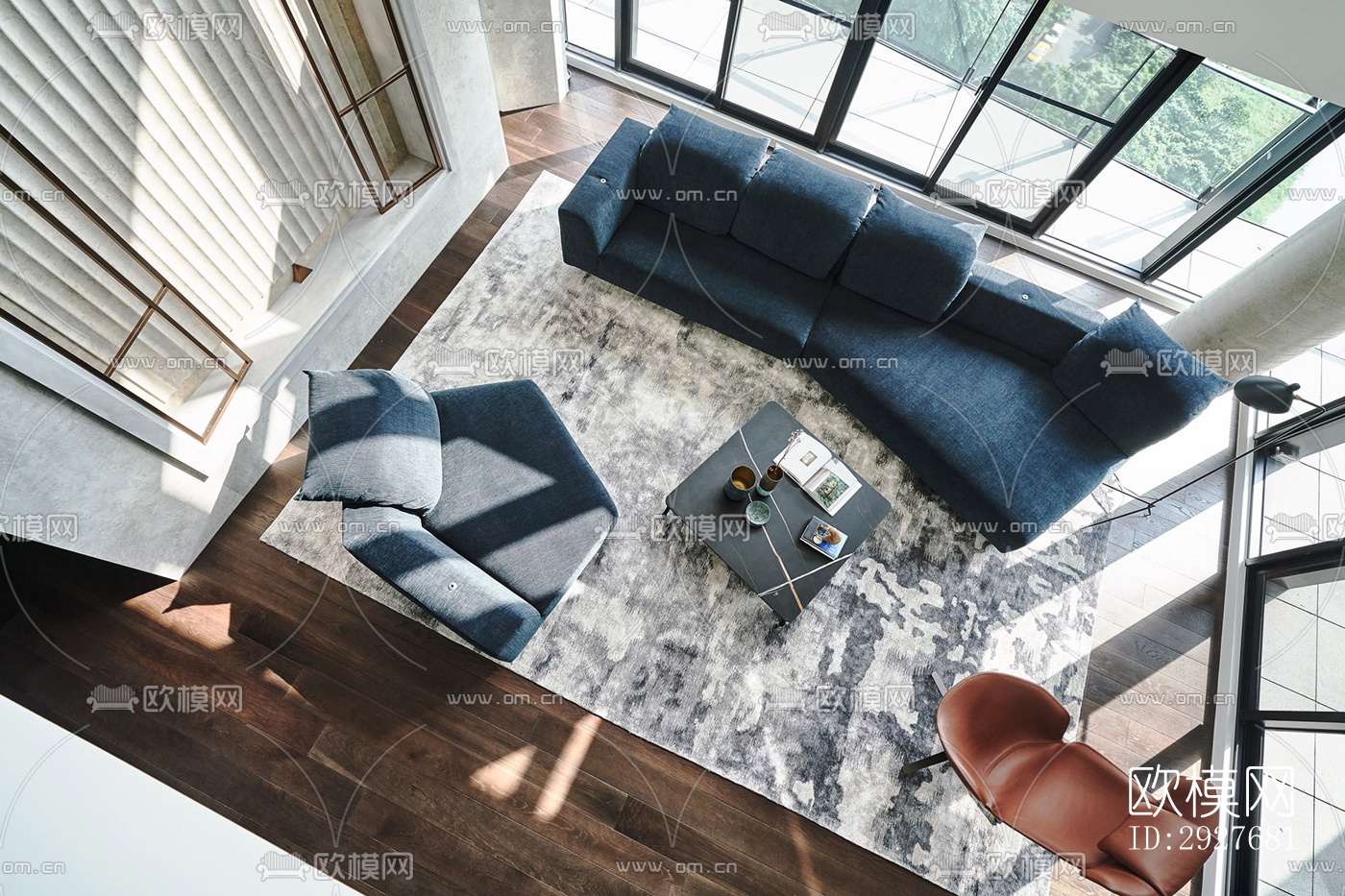 现代别墅效果图下载（渲染图7）