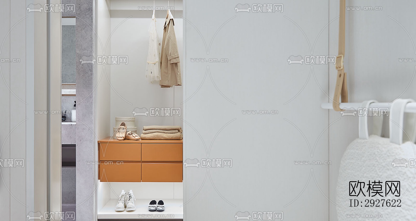 现代复式效果图下载（渲染图5）