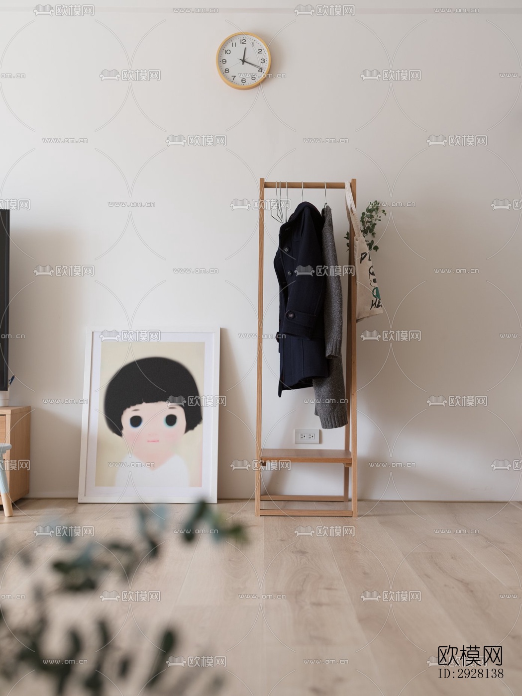 北欧平层效果图下载（渲染图7）