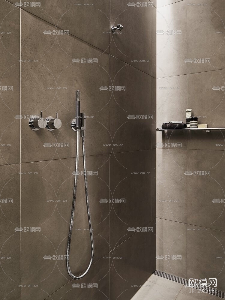 现代公寓效果图下载（渲染图2）