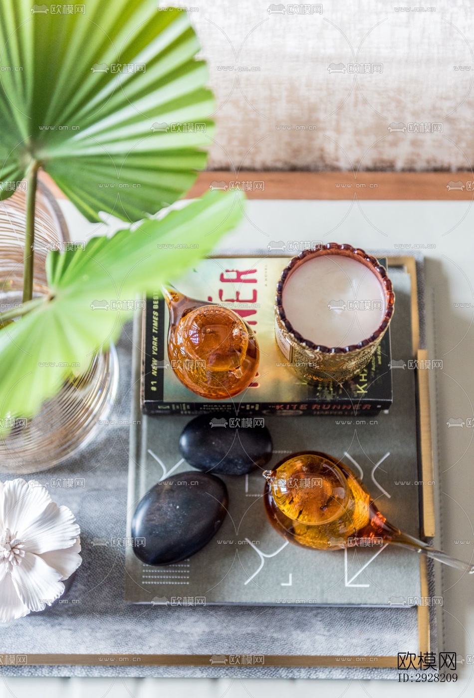 新中式平层效果图下载（渲染图13）