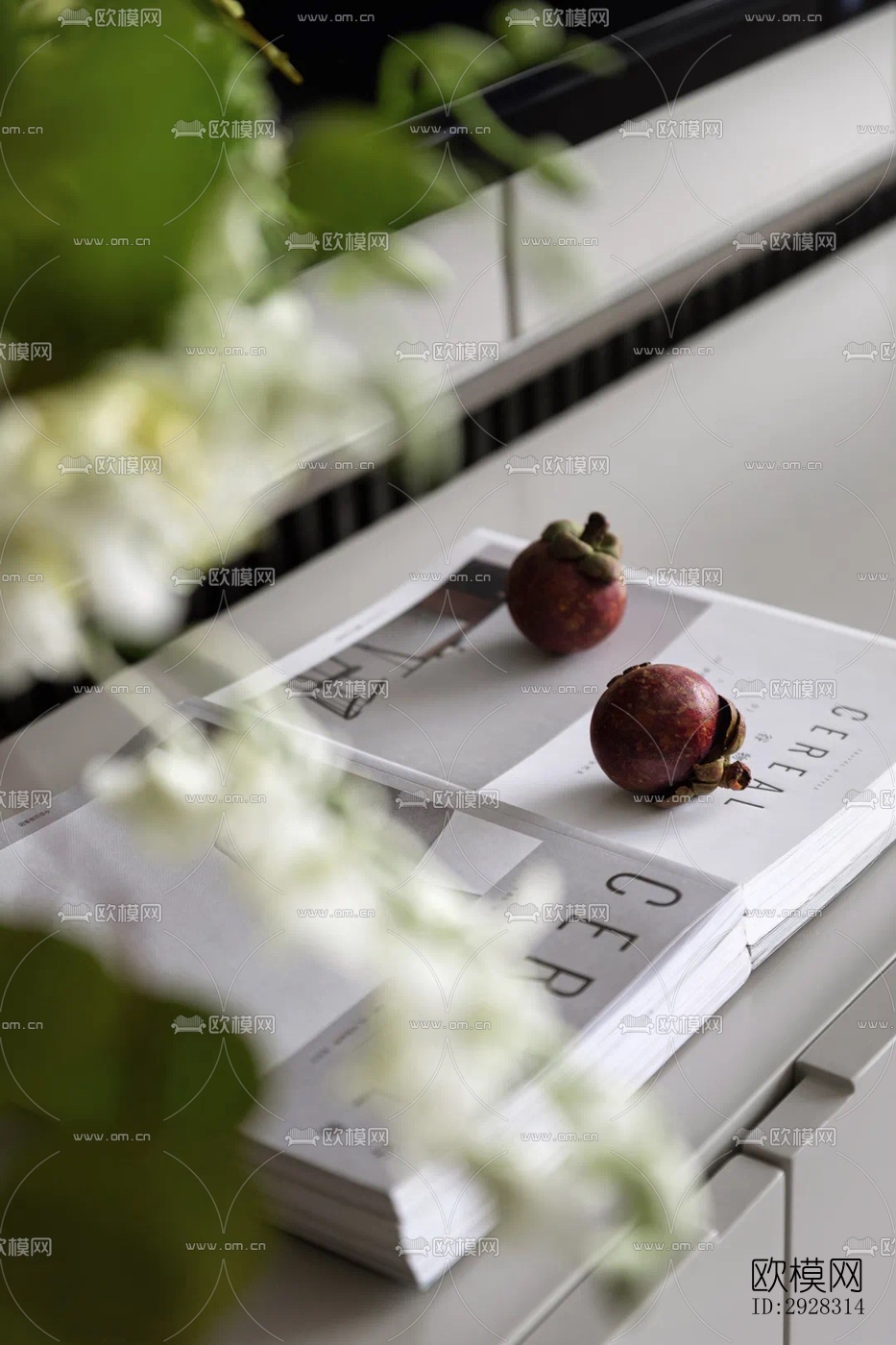 现代平层效果图下载（渲染图11）