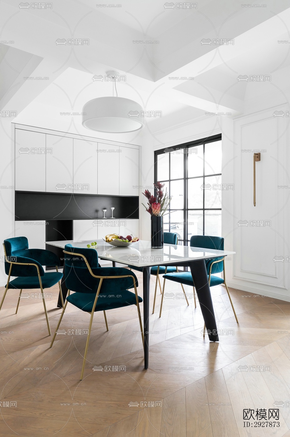 北欧公寓效果图下载（渲染图17）