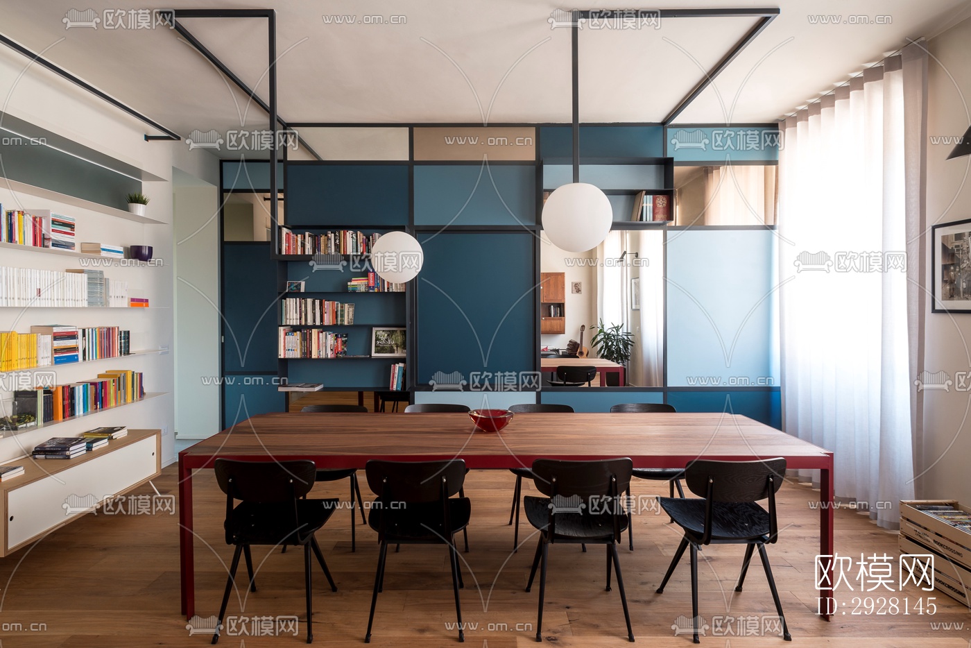 北欧平层效果图下载（渲染图14）