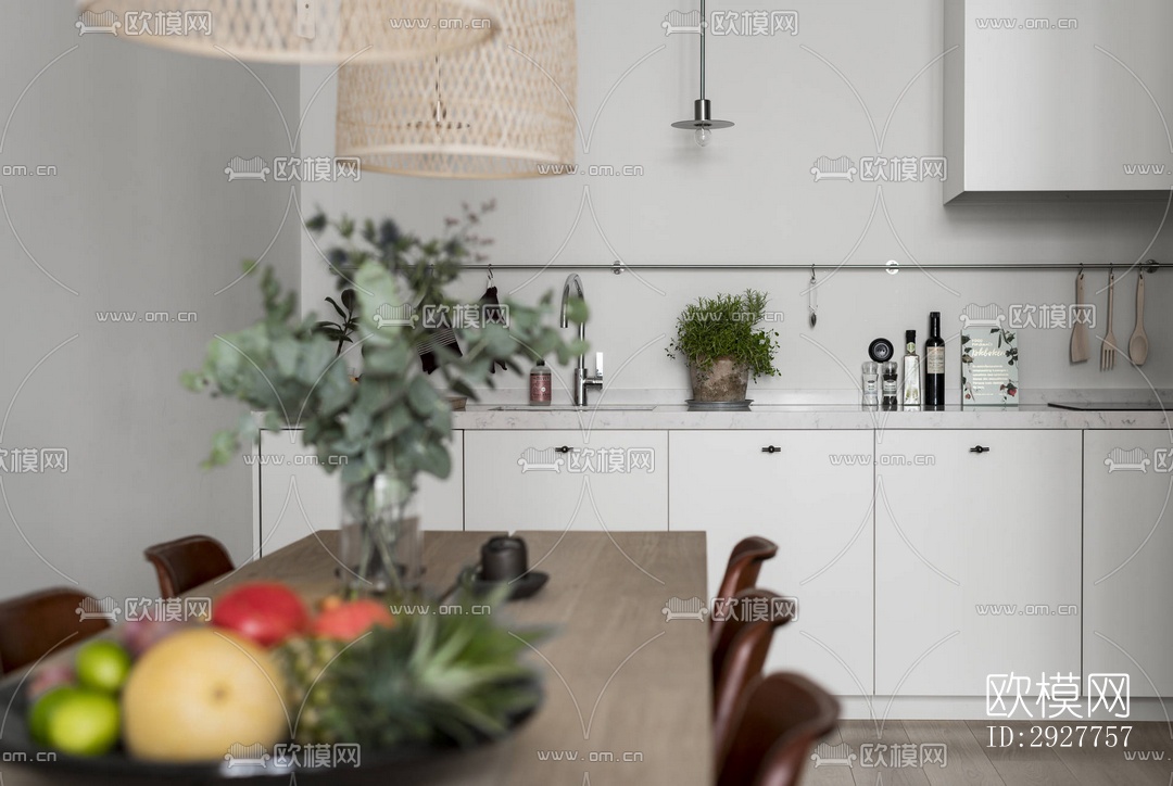 北欧公寓效果图下载（渲染图9）