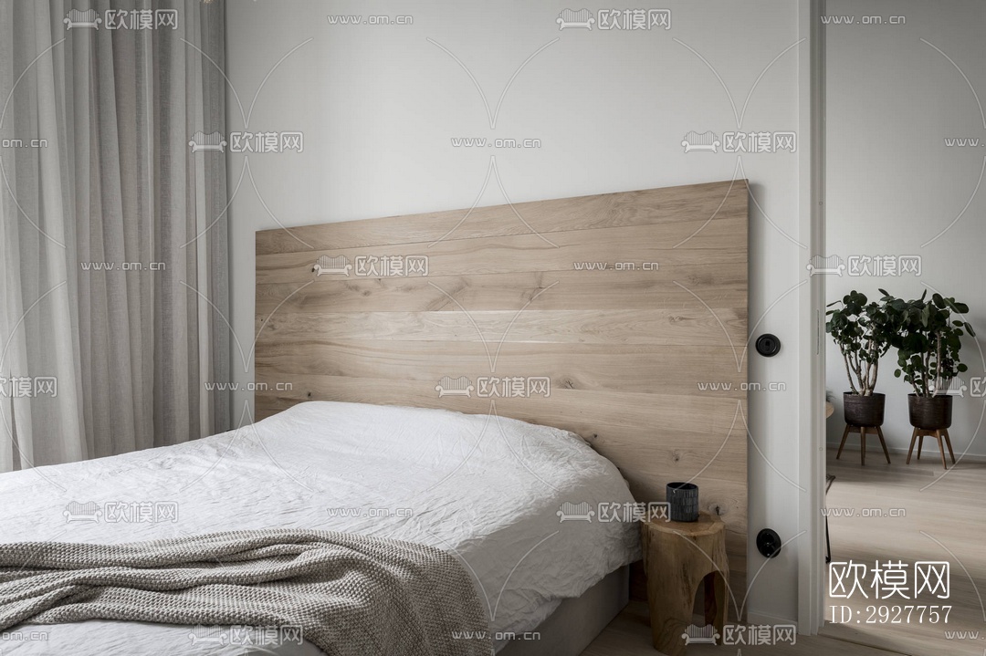 北欧公寓效果图下载（渲染图1）