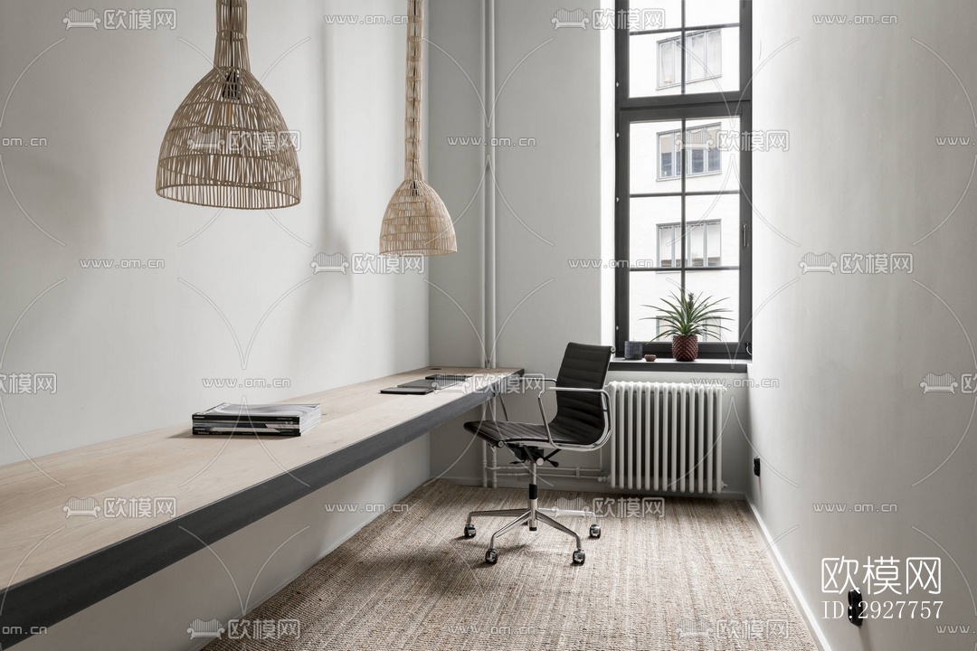 北欧公寓效果图下载（渲染图12）