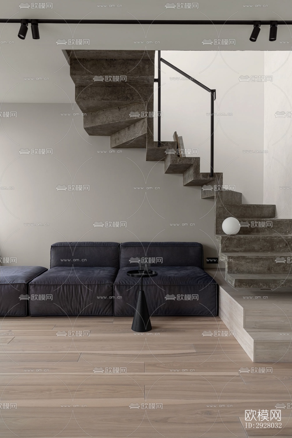 现代公寓效果图下载（渲染图11）