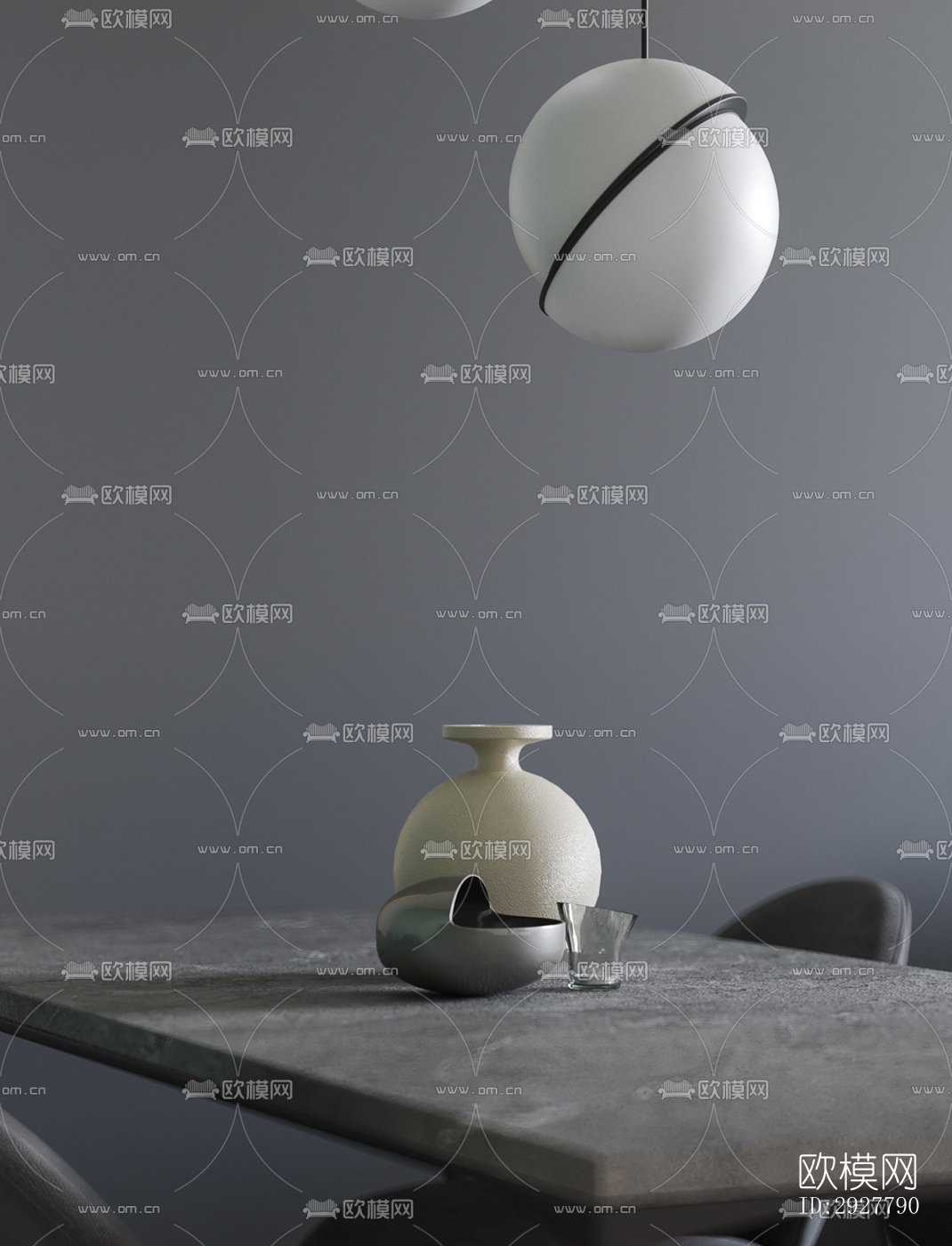 北欧公寓效果图下载（渲染图17）