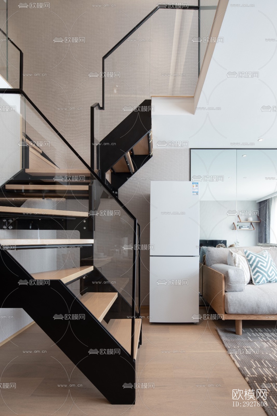 北欧公寓效果图下载（渲染图14）