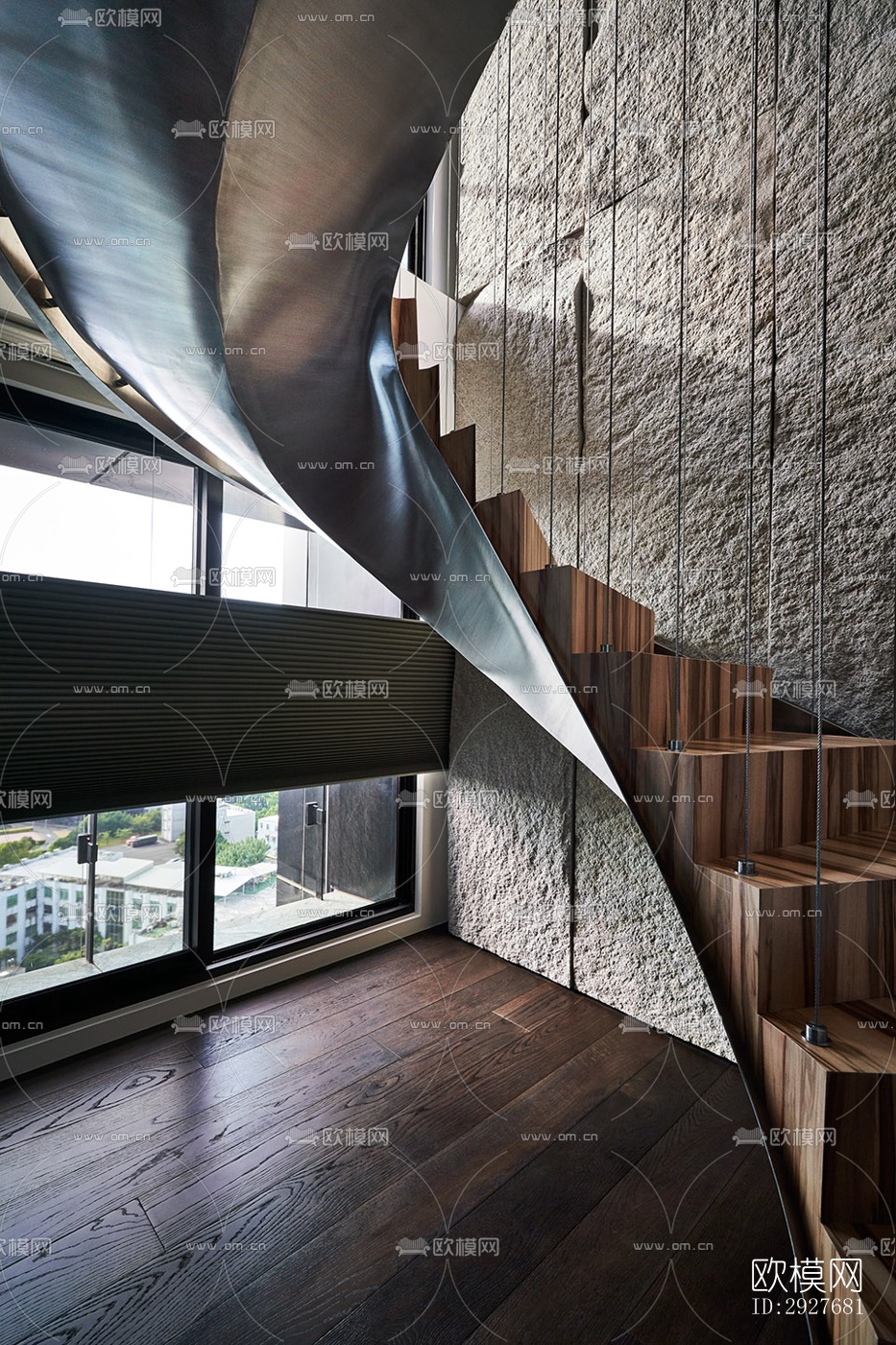 现代别墅效果图下载（渲染图11）