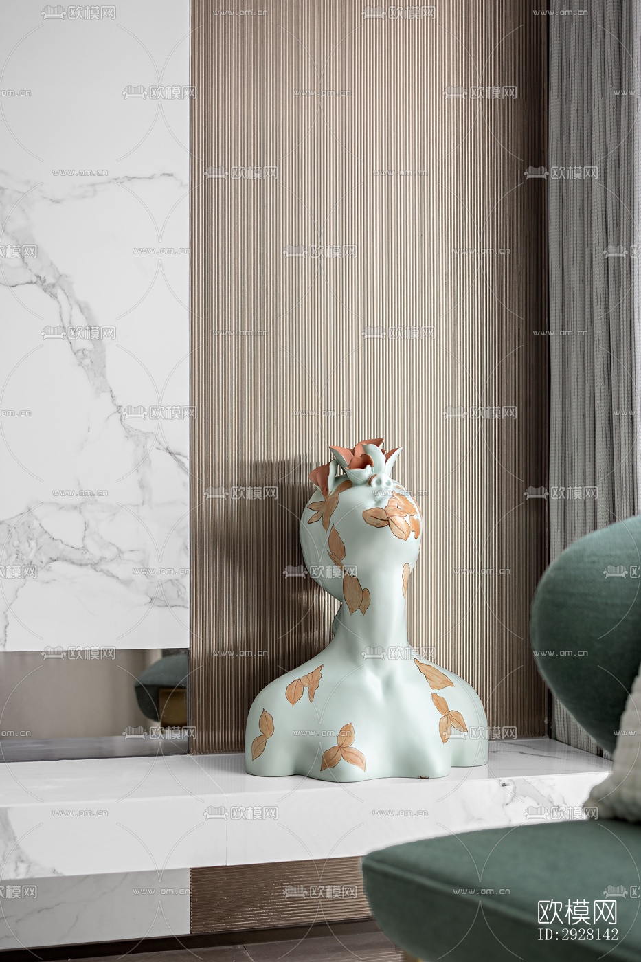 北欧平层效果图下载（渲染图11）