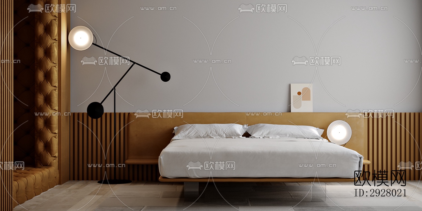 现代公寓效果图下载（渲染图14）