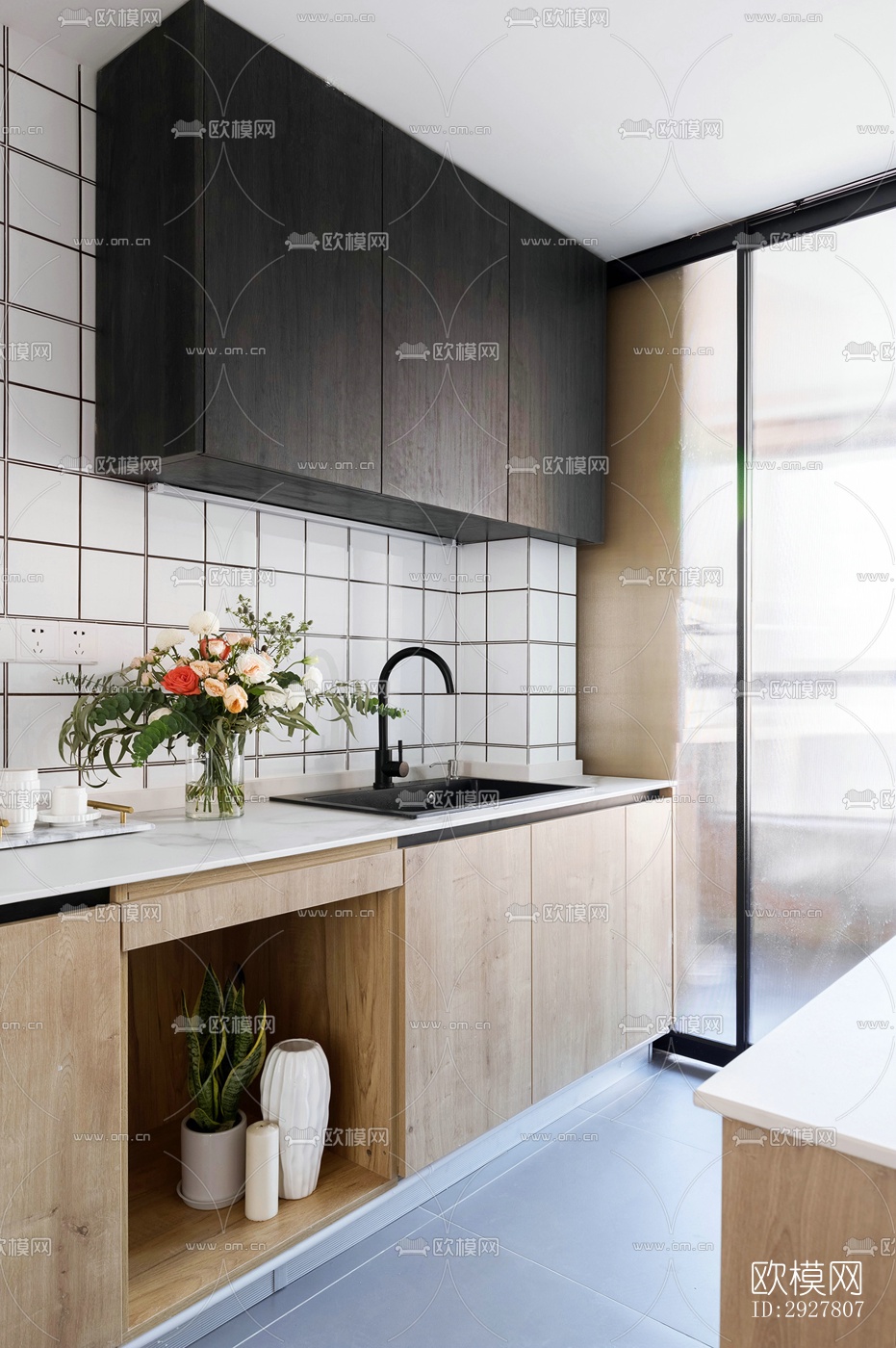 北欧公寓效果图下载（渲染图5）